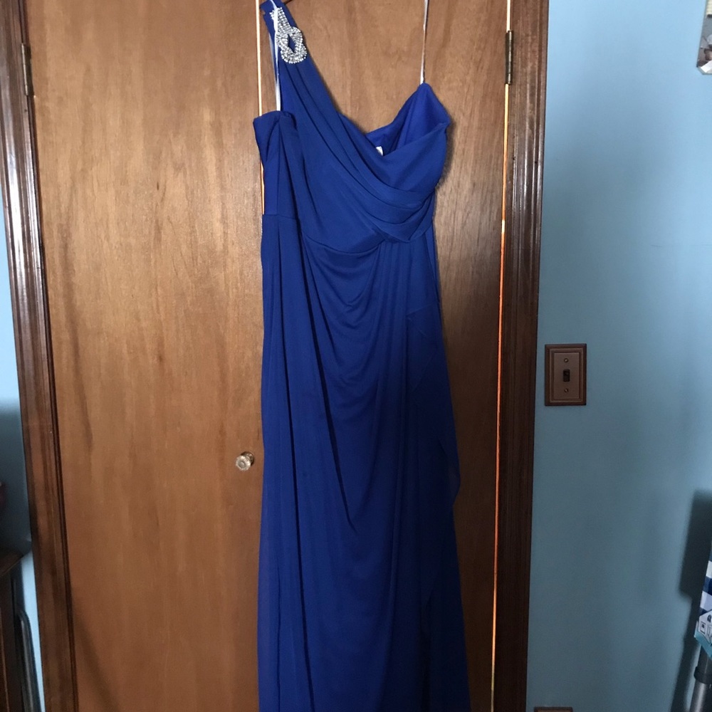 Blue gown
